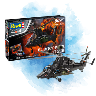 Revell Gift set - James Bond "Eurocopter Tiger" / 05654