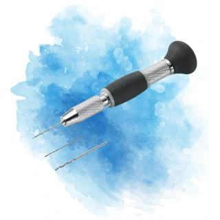 Revell Hand Drill - Ruční minivrtačka s vrtáky 0,7 / 1,0 / 1,3 mm / 39064